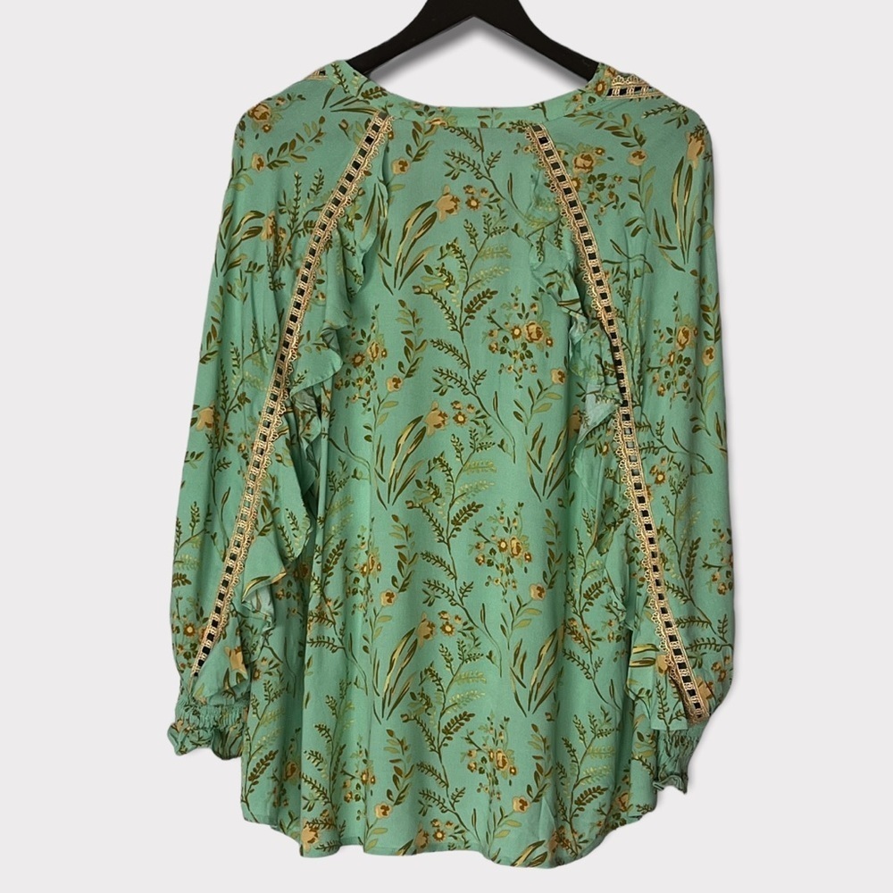 Spell & The Gypsy Maisie Blouse in Turquoise Sz S NWT - Picture 5 of 16